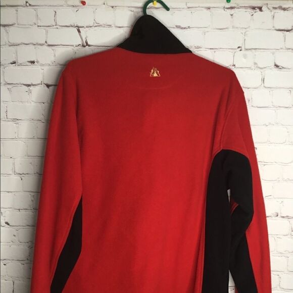 Rocky Men’s Large Red Fleece Jacket ColorBlock  Worn Once Size L - Picture 9 of 16